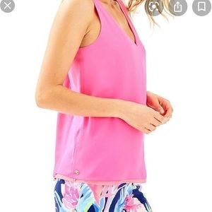 Lilly Pulitzer Florin Top in Pink